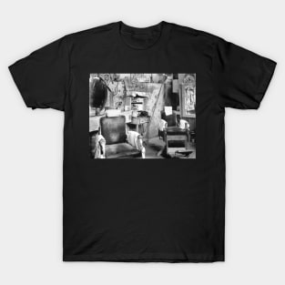 Atlanta Barber Shop, 1936. Vintage Photo T-Shirt